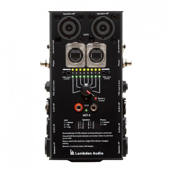 Lambden Audio UCT-3 cable tester